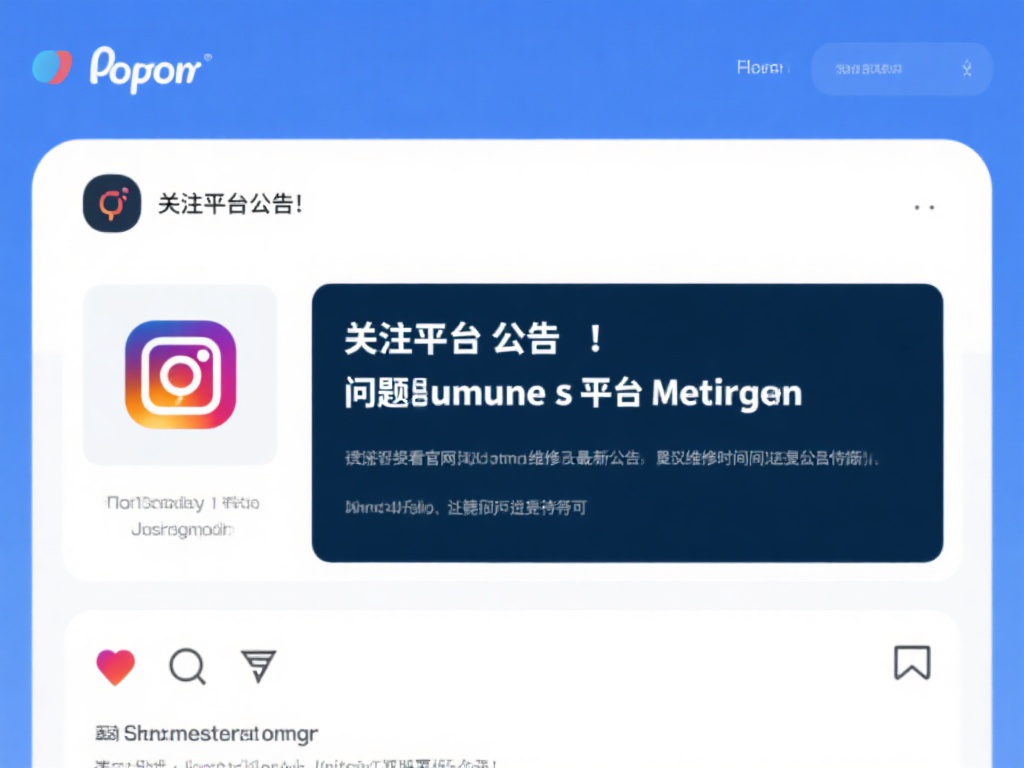 关注平台公告：如果问题与平台维护有关，建议查看官方